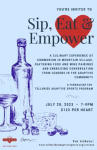 Sip Eat & Empower poster